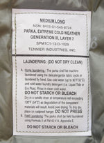 ミリタリー Military ECWCS LEVEL7 GEN3  DEADSTOCK デッドストック 8415-01-545-8724 M-L ジャケット グレー 103MT-2817