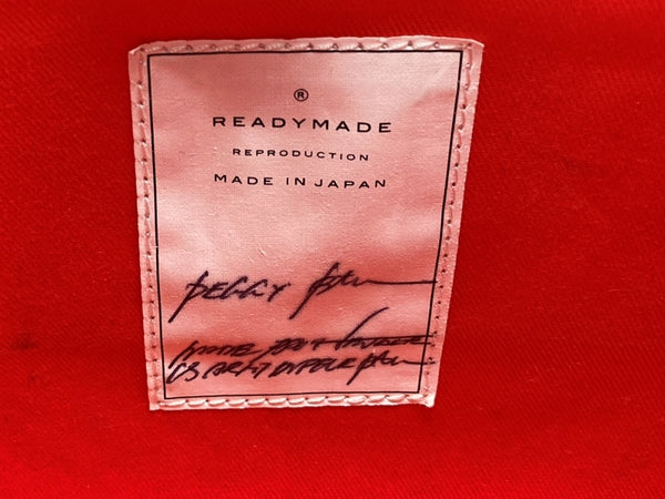 レディメイド READYMADE PEGGY BAG ペギーバッグ ハンド ショルダー バッグ 2WAY リメイク 再構築 緑 バッグ メンズバッグ トートバッグ ロゴ カーキ 104B-71