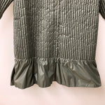 サカイ sacai ノーカラージャケット プリーツ フリル 16-02779 ジャケット カーキ 201LT-449