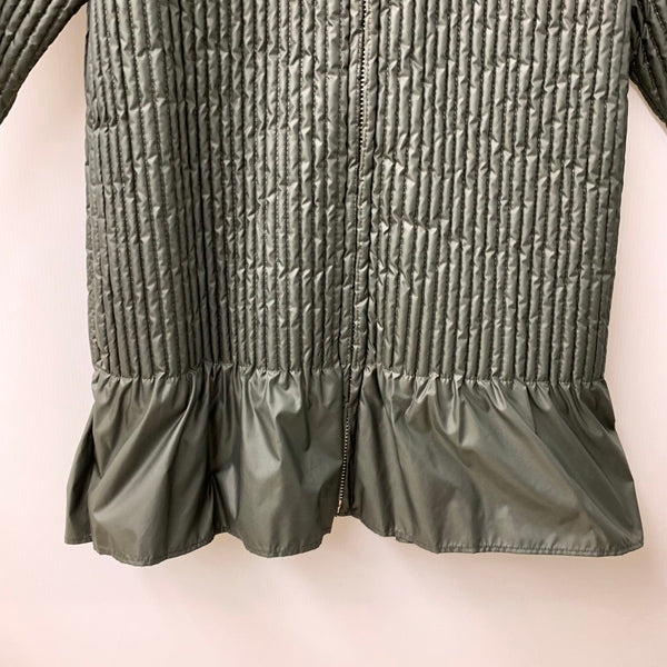 サカイ sacai ノーカラージャケット プリーツ フリル 16-02779 ジャケット カーキ 201LT-449