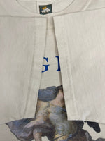 US古着 US古着 90s ヴィンテージ vintage  Saint louis art museum Angels セントルイス美術館 エンジェル 白 プリント Tシャツ ホワイト Lサイズ 101MT-4519