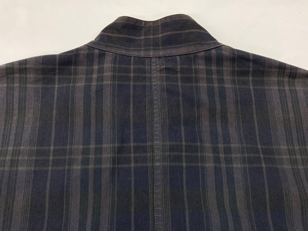 シュプリーム SUPREME OLD USA製 チェック スイングトップ ジップアップ ジャケット 紺 ジャケット チェック ネイビー Mサイズ 104MT-1728