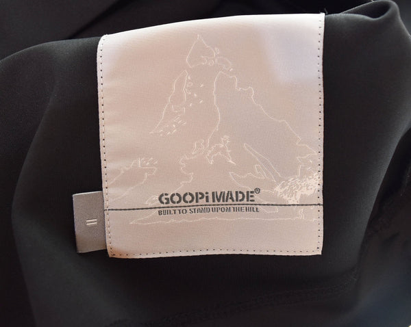 グーピーメイド GOOPiMADE Polo Shirt ロゴ プリント オーバーサイズ ポロシャツ 2 半袖シャツ ブラック 103MT-2835
