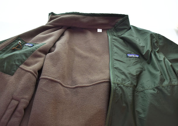 パタゴニア PATAGONIA Microdini マイクロディーニ ジャケット リバーシブル 26215FA22 ジャケット グリーン LLサイズ 103MT-2884