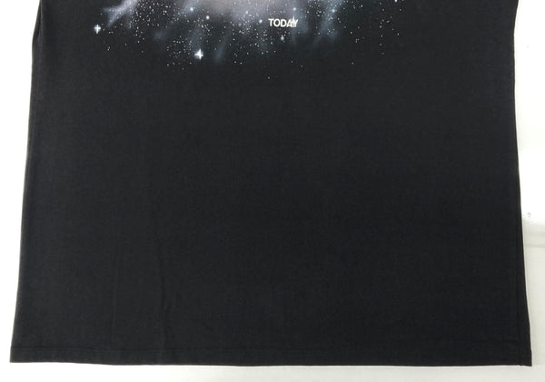 ダブレット doublet 21SS NOT ANNIVERSARY EMBROIDERY T-SHIRT 半袖 Tシャツ 刺繍 カットソー 黒 21SS32CS177 Tシャツ プリント ブラック Sサイズ 104MT-2117