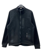 アークテリクス ARC’TERYX FLEECE JACKET フリース ジャケット POLARTEC サンウエスト期 ジップアップ アウトドア 黒 ジャケット ロゴ ブラック Sサイズ 104MT-1651