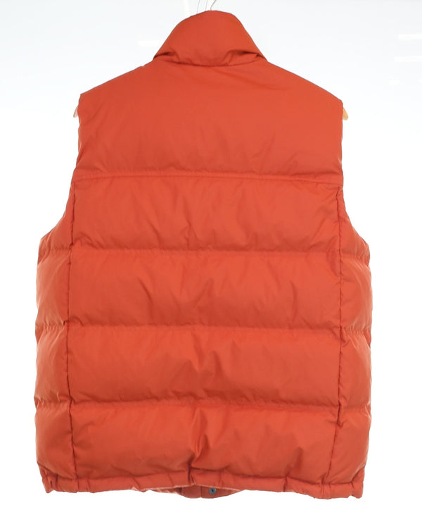 エルエルビーン L.L.Bean ダウンベスト DOWNTEK PERTEX ドローコード L ベスト オレンジ Lサイズ 103MT-3464