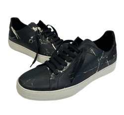 オフホワイト Off-White Basic Trainer BLACK MARBLE ブラックマーブル 黒 OMIA005S16125048 メンズ靴 スニーカー ブラック サイズ42 101sh-2055