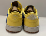 ジョーダン JORDAN Travis Scott × Nike Women's Air Jordan 1 Retro Low OG Canary トラヴィススコット × ナイキ ウィメンズ エアジョーダン1 レトロ ロー OG カナリー DZ4137-700 メンズ靴 スニーカー イエロー 28.5cm 101-shoes1757