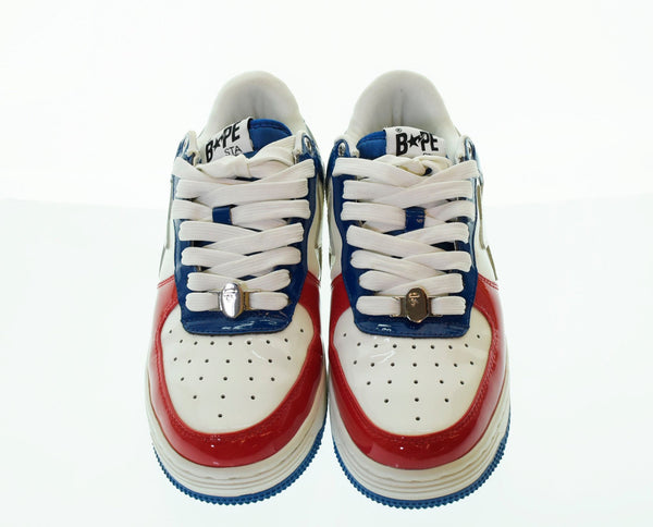 アベイシングエイプ  A BATHING APE  BAPESTA ベイプスタ スニーカー 白 メンズ靴 スニーカー ホワイト 27.5cm 103S-294