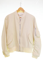 オタギラ  OTAGIRA MA-1タイプ ラムスキン ジャケット ジャケット ベージュ Mサイズ 103MT-3189