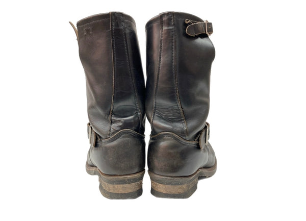 レッドウィング RED WING ENGINEER BOOTS エンジニア ブーツ PT91 革靴 ワーク USA製 シューズ 黒 2268 メンズ靴 ブーツ エンジニア ブラック サイズ 8D 104S-742