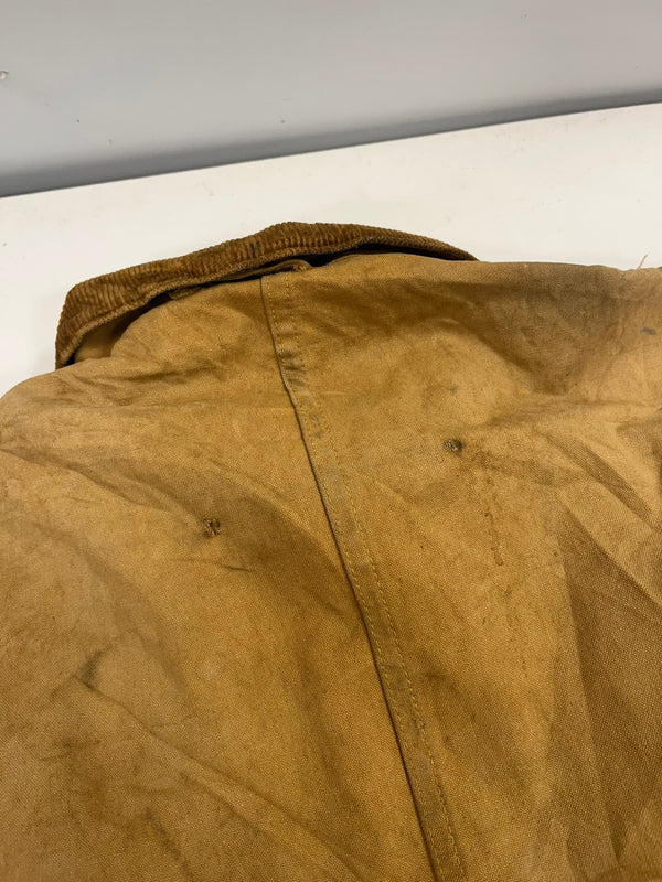 ヴィンテージ vintage 50’s～ 50年代 RED HEAD Bone-Dry レッドヘッド 黒タグ ハンティングジャケット カバーオール ウッドボタン SERVAL ZIP 襤褸 雰囲気系 ジャケット ブラウン 101MT-5446