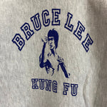 【曜日割引対象外】 チャンピオン Champion 90's BRUCE LEE REVERSE WEAVE スウェット グレー Lサイズ 201MT-4758 VB