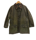 バブアー Barbour 90's 90年代 3ワラント BORDER ボーダー ワックス コットン オイルドジャケット コート VINTAGE ヴィンテージ A200 C44 ジャケット カーキ 101MT-5400