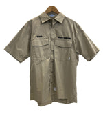 ダブルタップス WTAPS WTAPS BUDS/SS/COTTON.TWILL 半袖 ワークシャツ ロゴ刺繍  221BRDT-SHM06 サイズ 03 半袖シャツ ロゴ ベージュ 101MT-4467