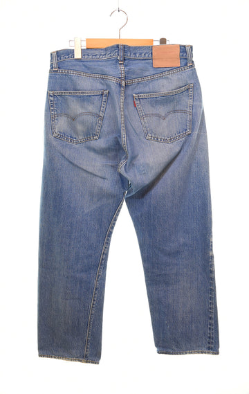 リーバイス Levi's 60's 505 BIG E 刻印 5 42 TALON タロン ジップ 赤