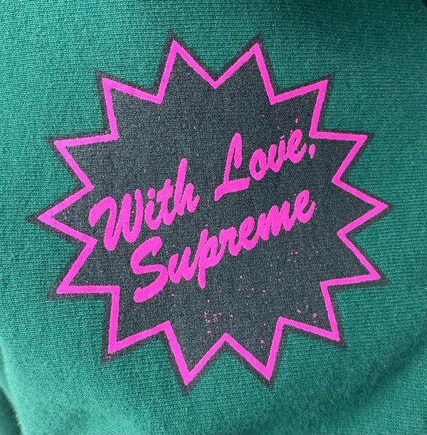 シュプリーム SUPREME ジェイミー リード ファック オール フーディー スウェットシャツ "グリーン" Jamie Reid Fuck All Hooded Sweatshirt "Green" パーカ ロゴ グリーン XXLサイズ 201MT-2525