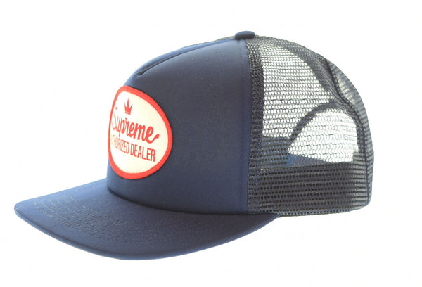 シュプリーム SUPREME 24FW Authorized Mesh Back 5-Panelメッシュ バック 5-パネル キャップ ネイビー 帽子 メンズ帽子 キャップ ネイビー 103H-51