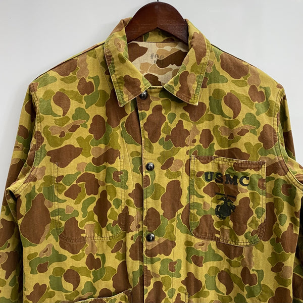【曜日割引対象外】 バズリクソンズ BUZZ RICKSON'S USMC M-1944 CAMOUFLAGE UTILITY JACKET リバーシブル BR12944 ジャケット マルチカラー 36サイズ 201MT-3863 VB