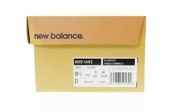 ニューバランス new balance M991 20TH Anniversary Grey M991 20TH アニバーサリー グレー M991ANI メンズ靴 スニーカー グレー 26.5cm 103-shoes-125