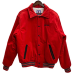 【曜日割引対象外】 レノック Rennoc 80's コーデュロイ バーシティジャケット スタジャン USA製 ジャケット レッド Lサイズ 201MT-4766 VB