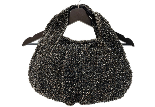 アンテプリマ ANTEPRIMA ヴォルーメ ワイヤーバック 肩掛け チャーム付き オケージョン BLACK 黒 バッグ レディースバッグ ハンドバッグ ロゴ ブラック 104B-84