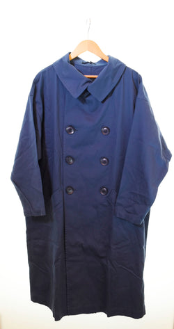 ワイズ Y's ヨウジヤマモト COTTON TWILL LONG CAPE COAT ジャケット YR-C80-002-1 1 長袖シャツ ネイビー 103MT-807