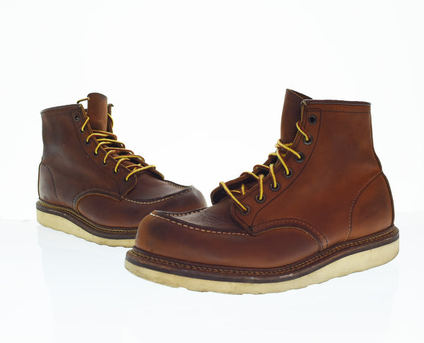 レッドウィング RED WING 6 CLASSIC MOC 6インチ クラシックモック MADE IN USA  1907 メンズ靴 ブーツ ワーク ブラウン 8 1/2 26.5cm 103S-1239