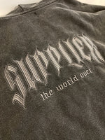 サプライヤー SUPPLIER Switching Pierced Zip Hoodie スイッチング ピアス ジップアップ フーディ パーカー  XL パーカ グレー LLサイズ 101MT-3962