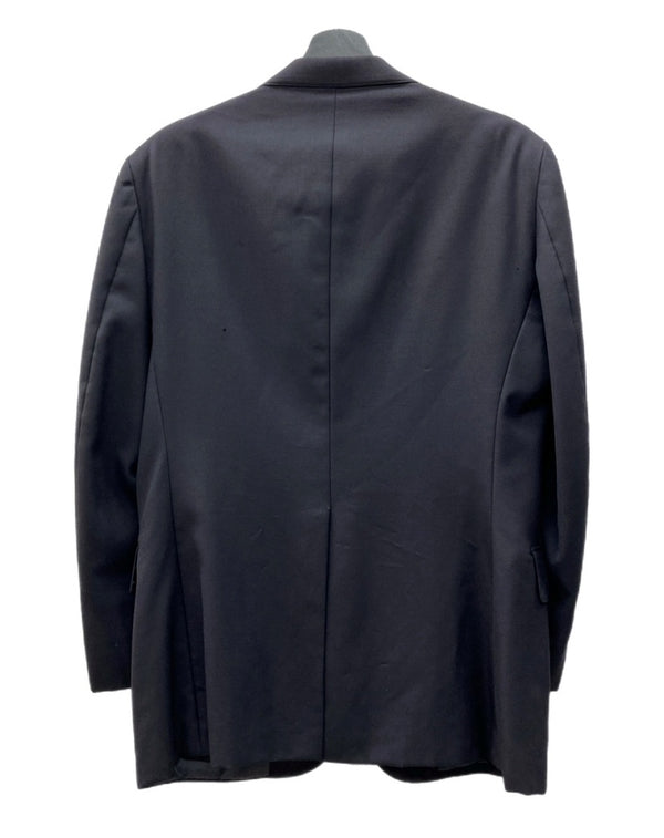 ジェイプレス J.PRESS TAILORED JACKET テーラード ジャケット NEW ENGLAND MODEL 金ボタン ブレザー 黒 021-5-BZ-OV サイズ C94-W80-T175 A6 ジャケット 無地 ブラック 104MT-1779