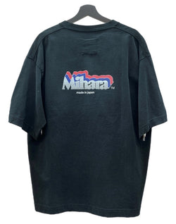 メゾンミハラヤスヒロ Maison MIHARA YASUHIRO Combined T-SHIRT コンビ Tシャツ マルチ 加工 刺繍 MMY 半袖 白 黒 A08TS671 サイズ 48 Tシャツ ロゴ マルチカラー 104MT-2343