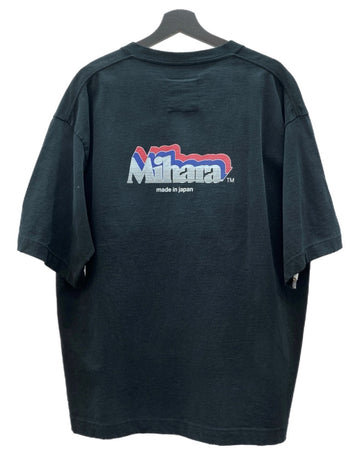 メゾンミハラヤスヒロ Maison MIHARA YASUHIRO Combined T-SHIRT コンビ Tシャツ マルチ 加工 刺繍 MMY 半袖 白 黒 A08TS671 サイズ 48 Tシャツ ロゴ マルチカラー 104MT-2343