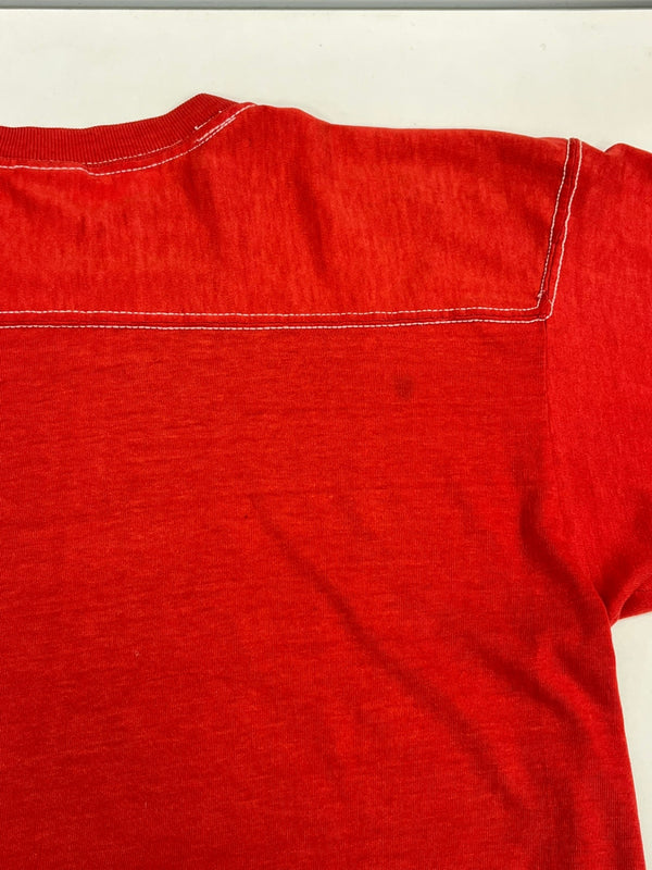 ナイキ NIKE 70's～80's 70～80年代 風車ナイキ フットボールT vintage ヴィンテージ - Tシャツ レッド 101MT-4129