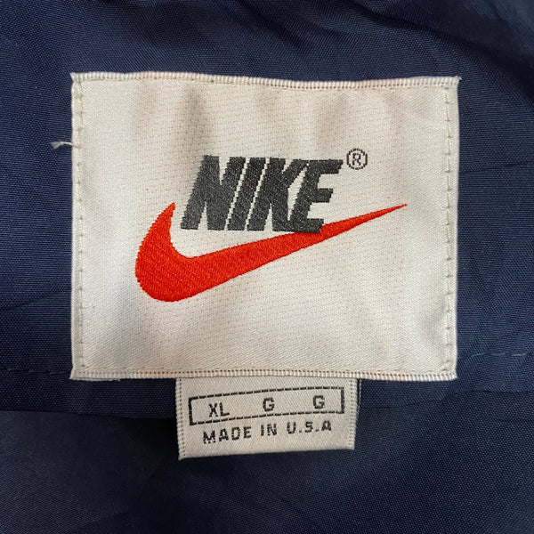 ナイキ NIKE windbreaker jacket フルジップ NME920220KL4 ジャケット ネイビー XLサイズ 201MT-3709