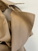 バーバリー Burberry BERBERRY LONDON ノースリーブ トレンチコート ワンピース バーバリーロンドン ノバチェック 茶 FMA08-131 コート ベージュ 40 101LT-182