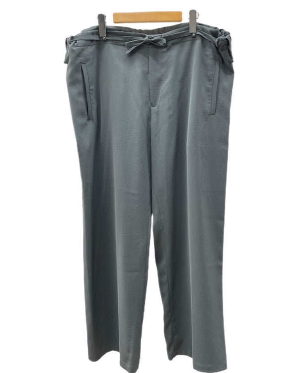 ヨーク YOKE 20SS FREE EASY PANTS フリー イージー パンツ ジップフライ ワイド ストレッチ ズボン 灰 無地 YK20SS0117P スラックス グレー Mサイズ 104MB-165