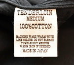 テンダーロイン TENDERLOIN ブラックカバーオール ヴィンテージ加工 ジャケット ブラック Mサイズ 103MT-714