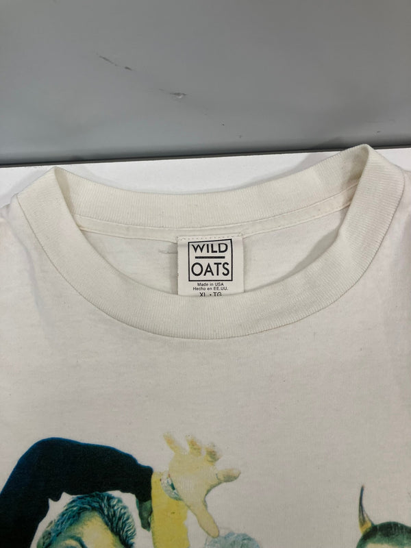 バンド band 90’s 90年代 WILD OATS NO DOUBT ANAHEIM .CA ノーダウト VINTAGE ヴィンテージ XL Tシャツ ホワイト LLサイズ 101MT-5058