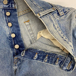 【曜日割引対象外】 ダブルアールエル RRL USA製 ボタンフライ デニムパンツ デニム ブルー 29/30サイズ 201MB-1076 VB