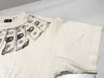 セントマイケル SAINT MICHAEL SAINT Mxxxxxx SS TEE/MONEY / WHITE 白 半袖 SM-YS3-0000-010 XL Tシャツ プリント ホワイト LLサイズ 101MT-2287