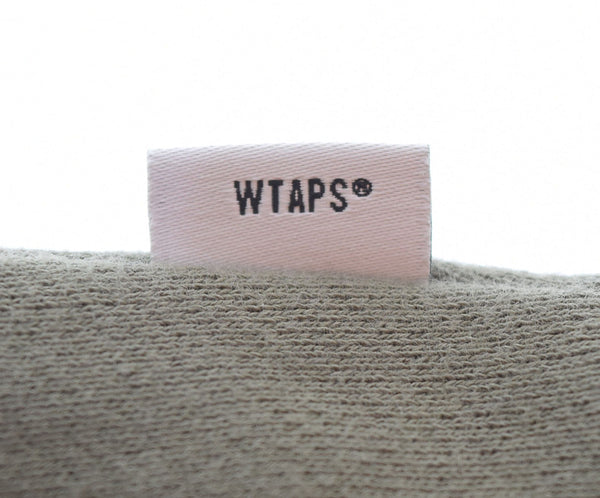 ダブルタップス WTAPS WTVUA クルーネックスウェット ロゴプリント 4 スウェット カーキ 103MT-2889