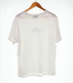 アーペーセー A.P.C. 刺繍 ロゴ Tシャツ embroidery logo tee A.P.C. RUE MADAME PARIS 4114323 Tシャツ ホワイト Lサイズ 103MT-3100