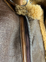 アビレックス AVIREX アヴィレックス b-3 フライトジャケット アメリカ製 サイズ36 ジャケット ブラウン 101MT-4658