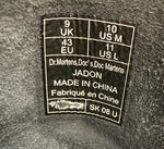ドクターマーチン Dr.Martens JADON 8ホールブーツ サイドファスナー 厚底 黒 編み上げ メンズ靴 ブーツ その他 ブラック UK9 101-shoes1515