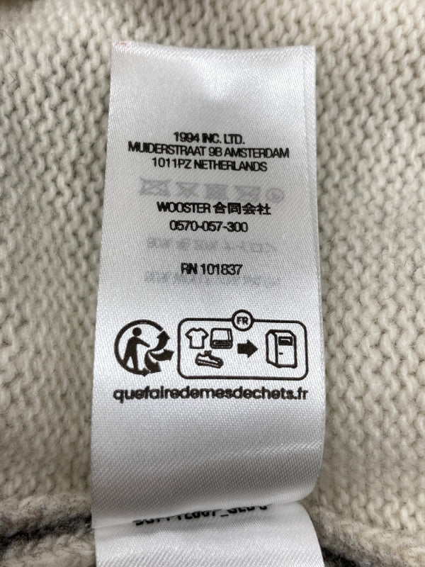 シュプリーム SUPREME 23AW Blurred Logo Sweater ブラード ロゴ ウール セーター ニット 黒 セーター ロゴ ブラック Mサイズ 104MT-2132