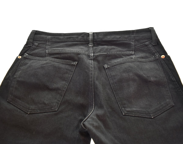 コムデギャルソン COMME des GARCONS JUNYAWATANABE MAN ブラックデニムパンツ AD2016 ジュンヤワタナベマン WS-P025 デニム ブラック Sサイズ 103MB-592