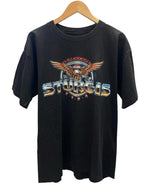 ハーレーダビッドソン Harley-Davidson 90s ©1994 Vintage ヴィンテージ  STURGIS  プリントTシャツシャツ  黒 Tシャツ ブラック 101MT-2991