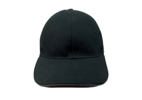 グッチ GUCCI GG LOGO BASEBALL CAP ロゴ ベースボール キャップ 刺繍 ハット 黒 帽子 メンズ帽子 キャップ ロゴ ブラック Mサイズ 104H-52