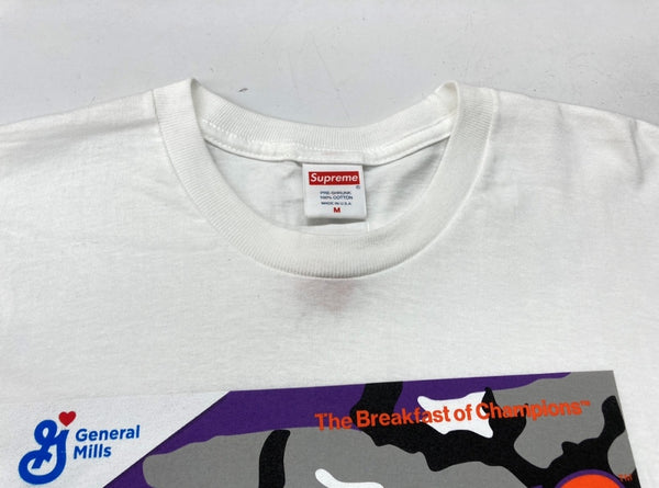 シュプリーム SUPREME 21SS Wheaties Tee ウィーティーズ クルーネック Tシャツ 白 Tシャツ プリント ホワイト Mサイズ 104MT-1256
